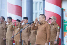 Apel Gabungan, Bupati Bengkulu Tengah Tekankan 3 Instruksi Penting Bagi ASN