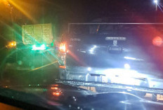 Kemacetan Mengular di Liku Sembilan, Mobil Pertamina Terperosok Dievakuasi Malam Ini