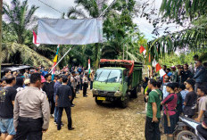 Konflik Akses Jalan dengan PT. RAA, Warga Bang Haji Sepakat Buka Portal