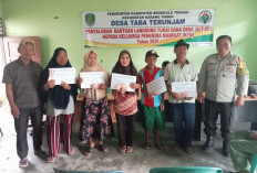 28 Keluarga Penerima Manfaat di Taba Terunjam Terima BLT Dana Desa Terhitung Agustus-November