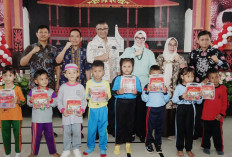 Semangat Hari Guru Nasional, 500 Anak PAUD dan TK Ikut Lomba Mewarnai di Bengkulu Tengah