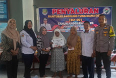 Tiga KPM Terima BLT DD, Pemdes Kelindang Tetapkan Titik Nol Pembangunan