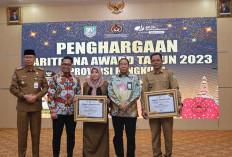 2 Desa di Bengkulu Tengah Dapat Penghargaan Paritrana Award
