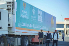 BAZNAS Bersama Mishr Al Kheir Kirim 10 Truk Paket Bantuan ke Gaza