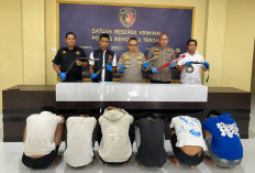 Polres Benteng Tangkap 6 Remaja Diduga Gangster, Warga: Terima Kasih!