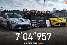Xiaomi SU7 Ultra Sukses Memecahkan Rekor Mobil Listrik Tercepat di Nurburgring