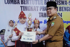 Lomba Bertutur Tingkat Provinsi Bengkulu, Pelajar Bengkulu Tengah Raih Juara Kedua