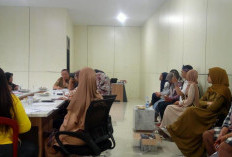 Disperindag Benteng Gelar Konsolidasi Sentra Batik Sungai Lemau, Persiapkan E-Katalog