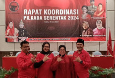 Rakor Dihadiri Menteri Sosial, DPD PDIP Yakin Menang Pilkada di Provinsi Bengkulu