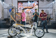 Honda Stylo 160 Arjuno Mejeng di Mooneyes Yokohama Hot Rod Custom Show 2025 Jepang