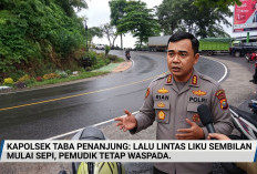 Lalin Liku Sembilan Mulai Sepi, Pemudik Diimbau Tetap Waspada