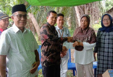 Baznas Bengkulu Tengah Salurkan Bantuan ke Korban Kebakaran di Pasar Pedati