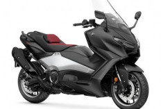 Yamaha TMAX 560 Black Max Edition, Hitam Dominan