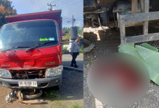 BREAKING NEWS: Ditabrak Dump Truk, Pria 65 Tahun Tewas di Jalan Lintas Bengkulu Tengah-Bengkulu Utara