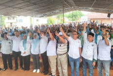 Orasi Ketua Tim Pemenangan Rachmat-Tarmizi Menggelegar di Kecamatan Pondok Kubang  