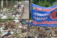 Spanduk Larangan Buang Sampah Cuma Jadi Pajangan, Cita-Cita Wujudkan Benteng Bersih Tak Didukung? 
