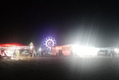 Serunya Pasar Malam di Srikaton, Wahana Seru dan Kuliner Lokal Ramaikan Suasana
