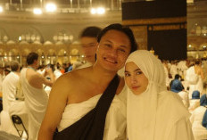 Rizky Febian Bersyukur Bisa Bawa Mahalini untuk Umrah Pertama Kali