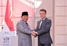 Prabowo dan Macron Sepakat Dukung Solusi Dua Negara untuk Palestina