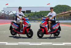 Honda CUV e dengan Livery Khusus Tampil Eksklusif di MotoGP Indonesia
