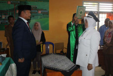 Gantikan Hendra Kaswandi, Nita Andriani Jabat Pj Kades Lubuk Sini