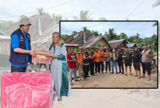 Respons Cepat Pemkab Bengkulu Tengah, Korban Angin Kencang Terima Bantuan Darurat