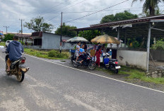 Momen Sore Ramadan Semidang Lagan, Jalanan Dipenuhi Penjual Takjil