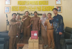 Perpustakaan Desa Air Putih Terima Bantuan Komputer dari Dinas Perpustakaan dan Kearsipan Provinsi Bengkulu