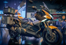 Kymco CV L6 Adventure Skuter Terbaru 2024, Memiliki Mesin Gahar 550 Cc