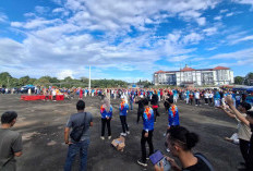 Ratusan Masyarakat Bengkulu Tengah Antusias Ikuti Senam Jantung Sehat dan Jalan Santai