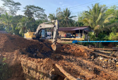 Pembangunan Jembatan Lagan Bungin Terus Berjalan, Cuaca Jadi Kendala