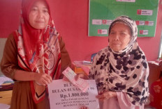 Pemdes Pagar Gunung Salurkan BLT Dana Desa Enam Bulan kepada Lima KPM