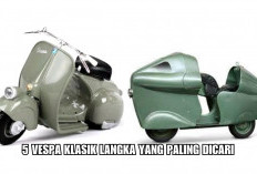 5 Vespa Klasik Langka yang Paling Dicari 2024, Kamu Wajib Tau!