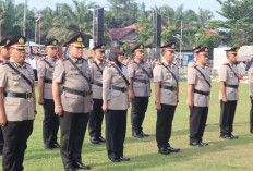 Serah Terima Jabatan, Ini Daftar Nama Perwira Polres Bengkulu Tengah yang Baru 