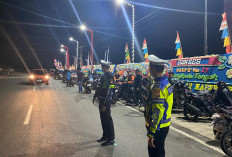 Perayaan HUT Bengkulu Tengah Dikawal Satlantas, Lalu Lintas Berjalan Lancar