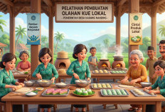 Pelatihan Kue Lokal Digelar, Pemdes Karang Nanding Siapkan Tiga Produk Unggulan