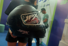IMOS 2025: JPX Forces Tawarkan Helm Full Face Tangguh untuk Harian dan Balapan