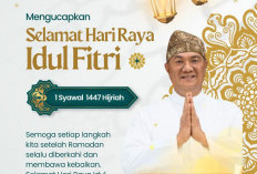 Mantan Pj Bupati Heriyandi Roni Sampaikan Pesan Lebaran untuk Bengkulu Tengah