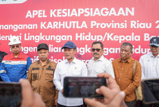 Menteri LH Berangkatkan Tim Pemadam Karhutla: Pantang Pulang sebelum Riau Bebas Asap