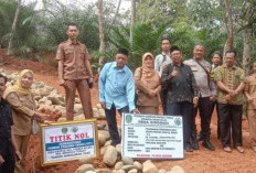 Pemdes Sidodadi Bangun Tembok Penahan Tanah dan Drainase dari Dana Desa 2025