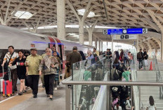 Kereta Cepat Whoosh Angkut Hingga 126.169 Penumpang Selamat Libur Panjang