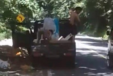 Video Aksi Buang Sampah Sembarangan di Kawasan Liku Sembilan Sempat Viral di Media Sosial