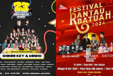 13 Konser Gratis di Jabodetabek Terbaru 13-15 Desember 2024, Ada Key dan Minho SHINee hingga Juicy Luicy!