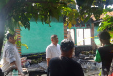 Korban Kebakaran Dikunjungi Kandidat Balon Bupati Sri Budiman, Begini Ungkapannya 