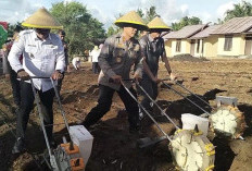 Jagung Serentak Ditanam, Polri Gandeng Petani Lokal Tingkatkan Hasil Pertanian