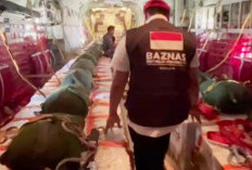 BAZNAS Kembali Salurkan Bantuan Kemanusiaan ke Gaza Lewat Airdrop Tahap II