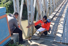BPBD Kembali Cek Jembatan Paku Haji, Harisna: Warga Butuh Realisasi Perbaikan