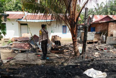 Dapur Rumah Warga Desa Pondok Kelapa Dilalap Si Jago Merah, 20 Ekor Ternak Ayam dan Bebek Mati