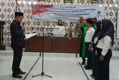 Tiga Anggota BPD PAW di Talang Empat Resmi Dilantik, Dinas PMD Tekankan Sinergi dan Kinerja