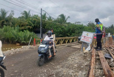 Perbaikan Jembatan Sekotong Masuki Tahap Pengecoran, Rekayasa Arus Lalu Lintas Tetap Diterapkan